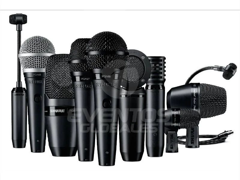 Microfonía Shure